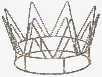 Foto av elegant bordsdekoration med LED-ljus