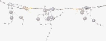 Bild av elegant ljusslinga med varm och mjuk belysning