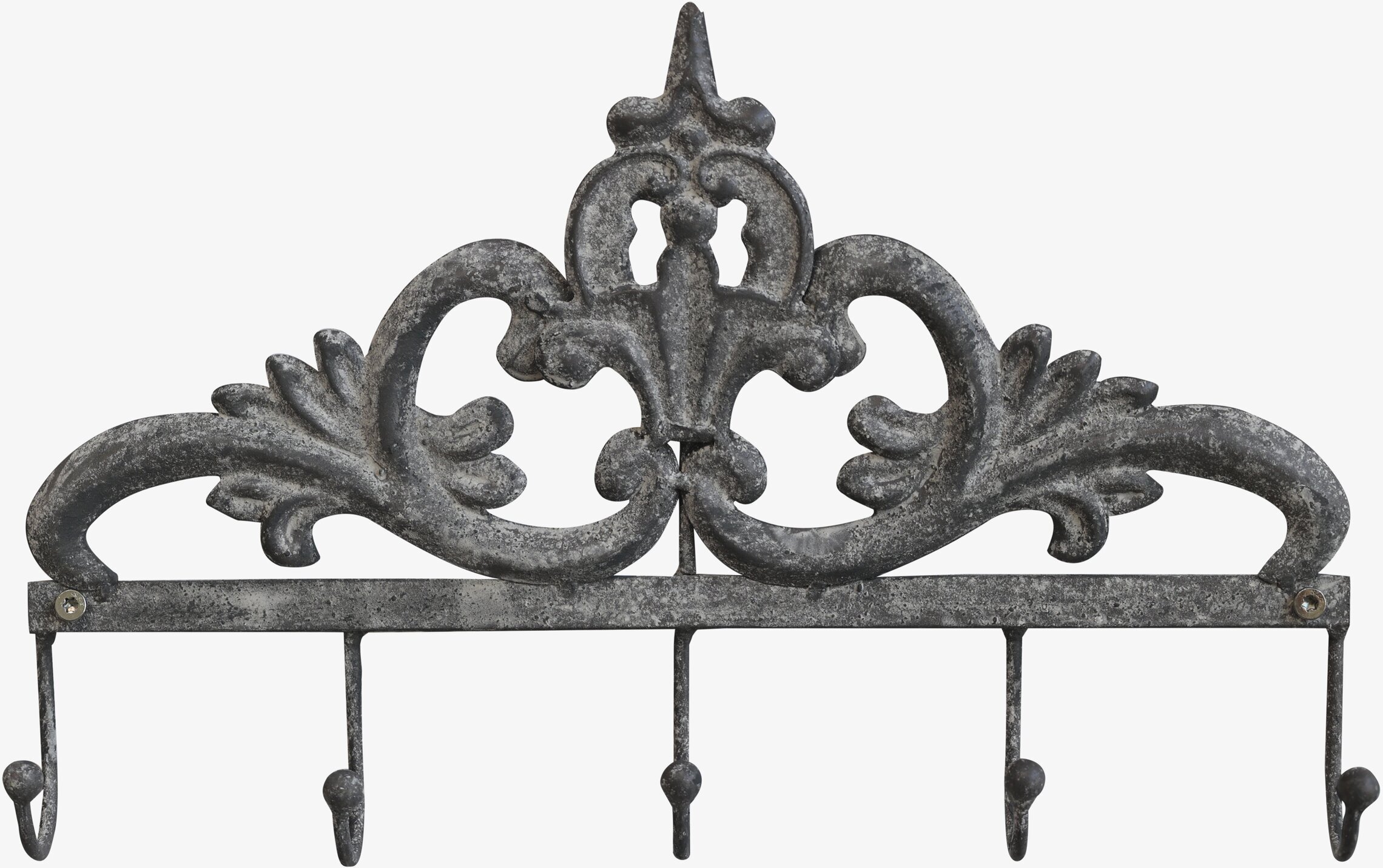 Klädhängare Antik Zink från Chic Antique med ornamentik