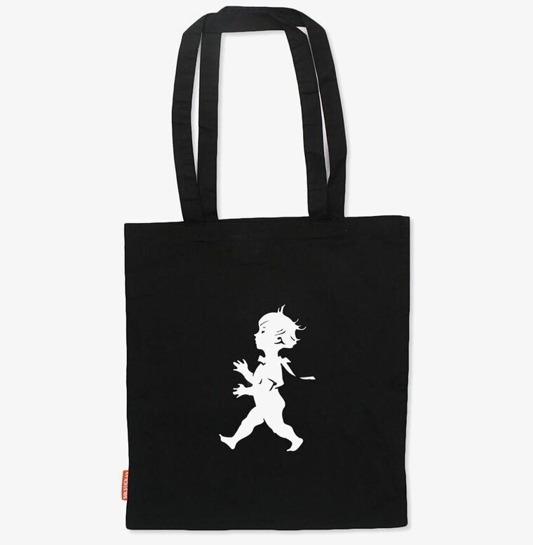 Bomullskasse Solstickan Svart från Solstickan, svart kasse