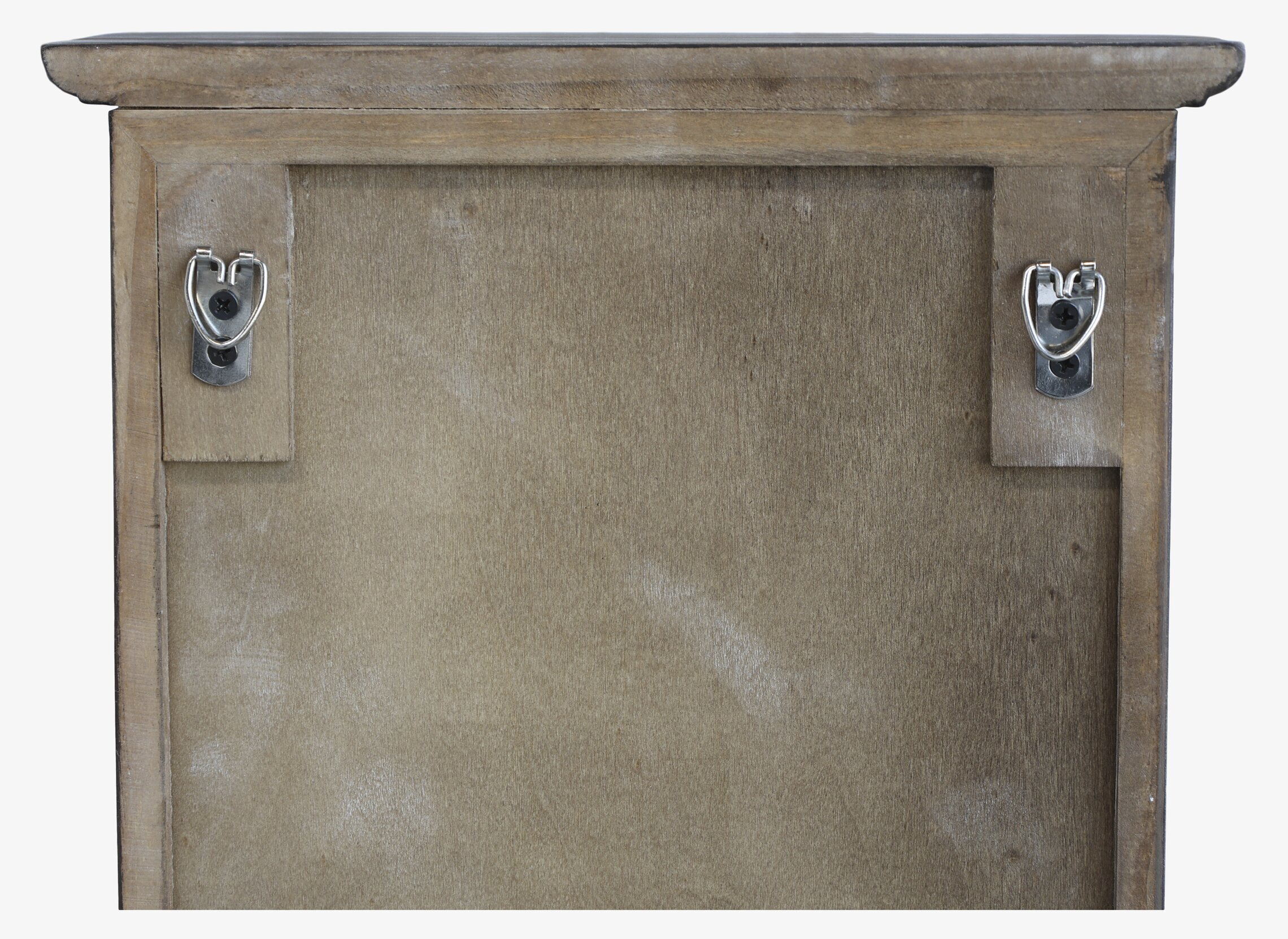 Nyckelskåp Med Griffeltavla - Antik Brun från Chic Antique