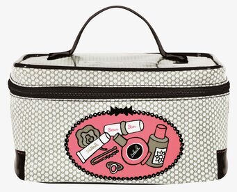 Bild av stilren och praktisk skönhetsväska med motiv