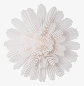 Foto av en elegant och detaljrik pappersstjärna