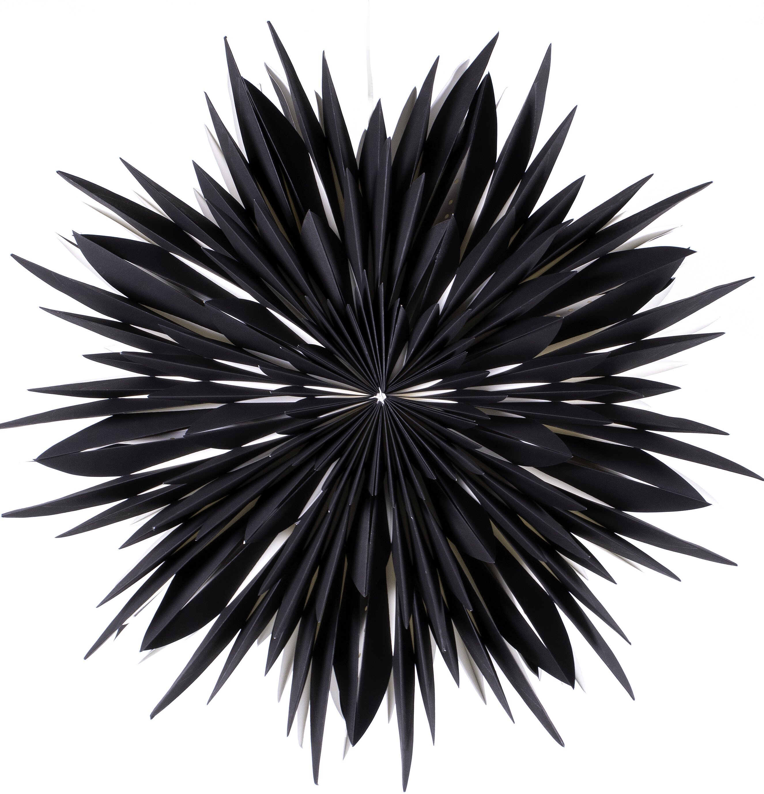 Julstjärna Maja 60 Svart från Watt och Veke, 60 cm diameter