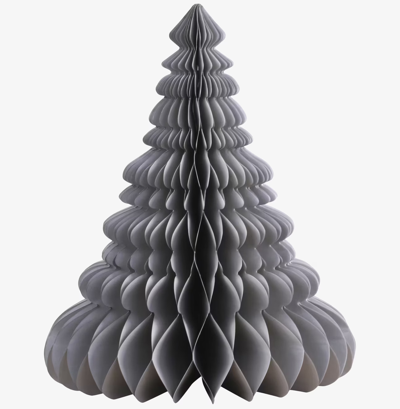 Foto av elegant och modern julgransformad skulptur