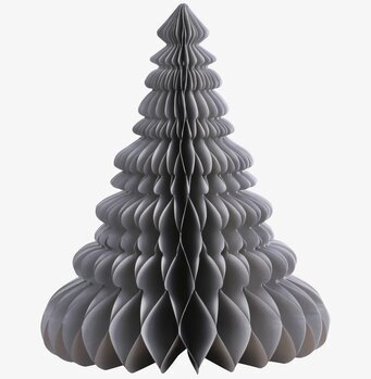 Foto av elegant och modern julgransformad skulptur