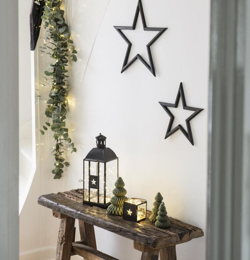 Ljusslinga 20 Ljus LED från IB Laursen virad runt växter