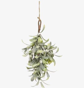 Foto av konstgjord mistel med naturtroget utseende