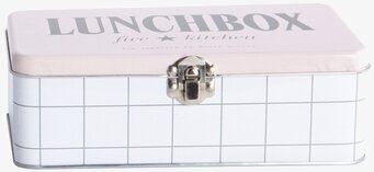 Bild av stilfull och praktisk lunchlåda med rosa design