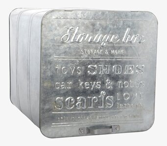 Bild av stilren förvaringsbox med industriell känsla