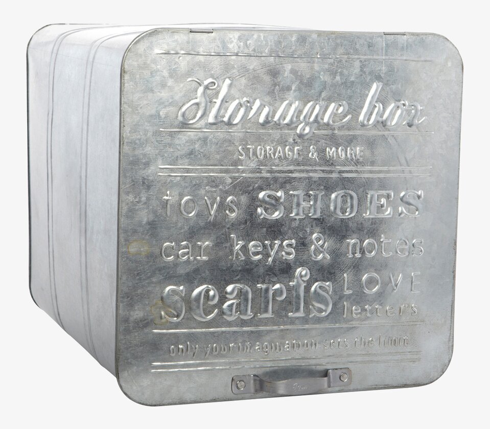 Bild av stilren förvaringsbox med industriell känsla