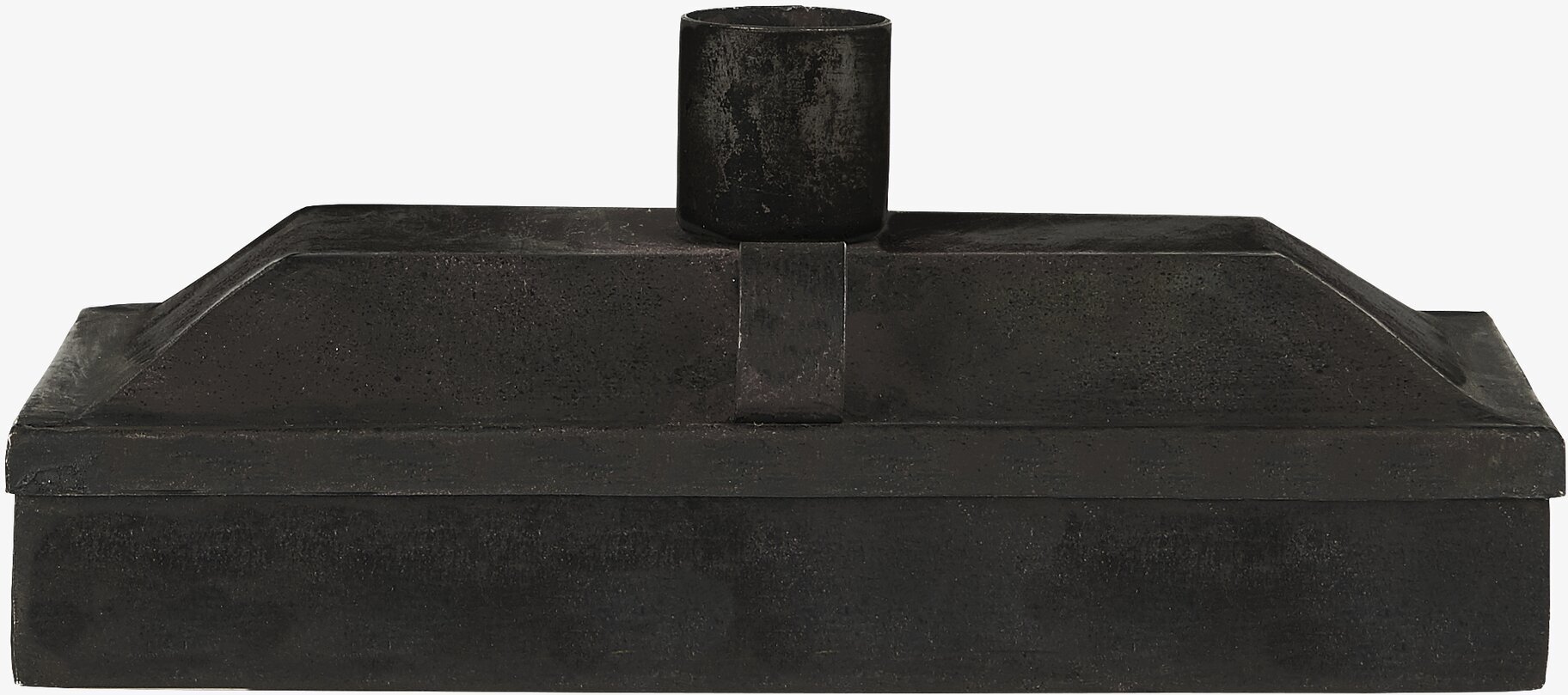 Ljusstake/Ljusbox Mörk Rost från IB Laursen, rustik design