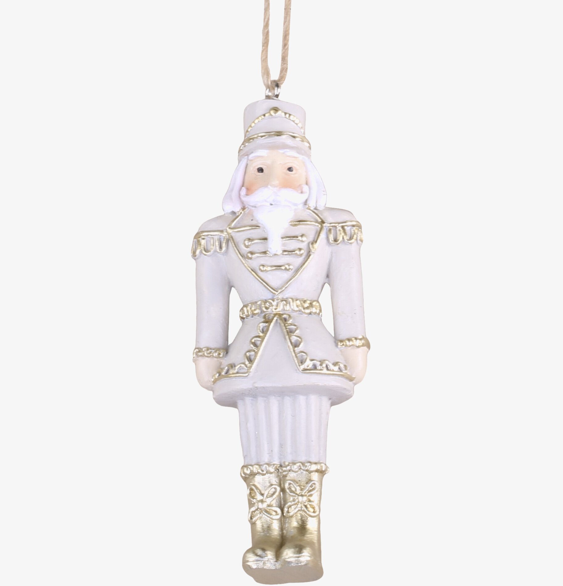 Julgranshänge Nötknäppare Latte från Chic Antique, detaljrik