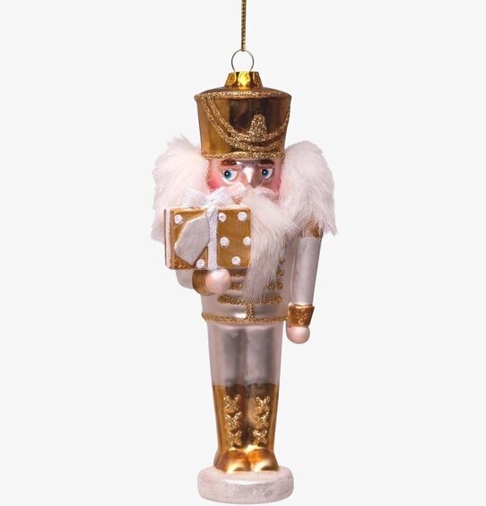 Julgranshänge Nutcracker Gold från Vondels i gyllene färger
