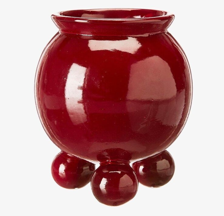 Anya Kruka Röd Mini från Wikholm Form på vit bakgrund