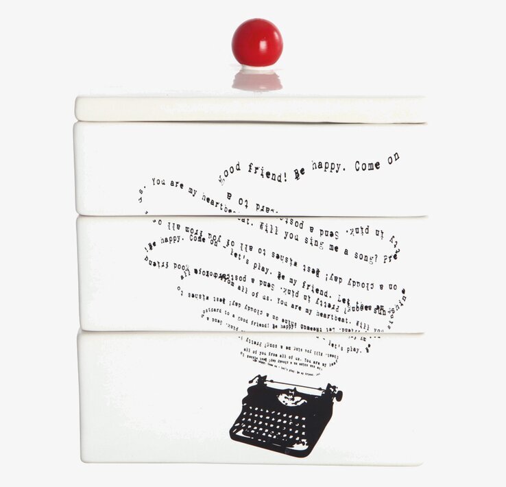 Bild av dekorativ förvaringsbox med kreativ design