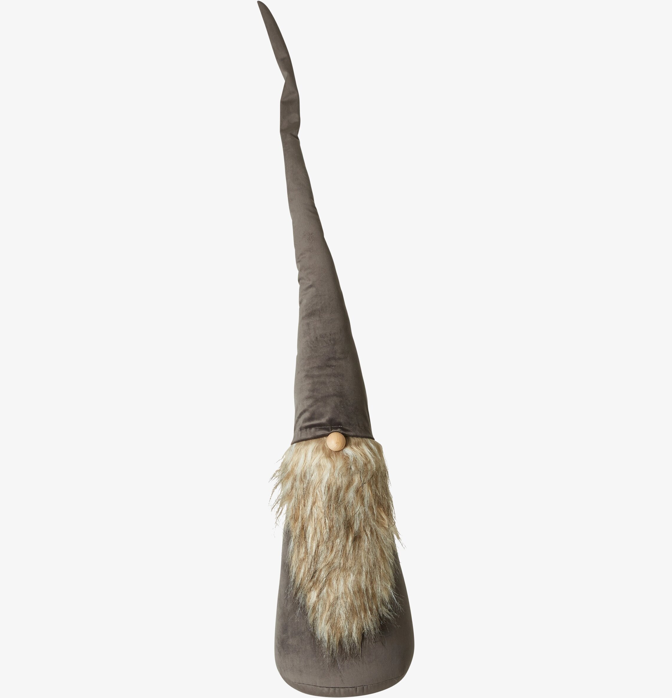 Tomte Grå Velour 130 Cm från Speedtsberg i grå velour