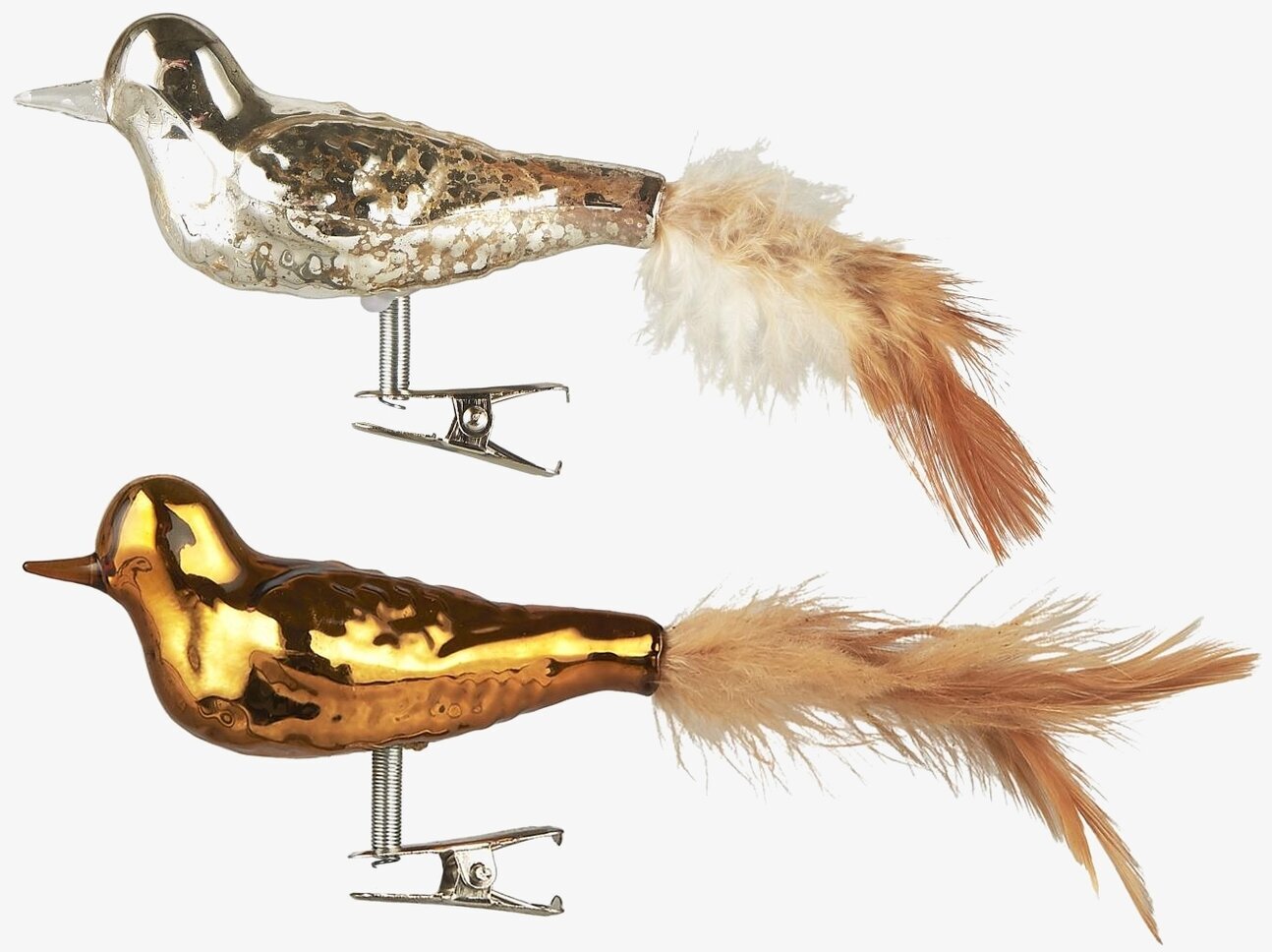 Bild av eleganta dekorationsfåglar med clips