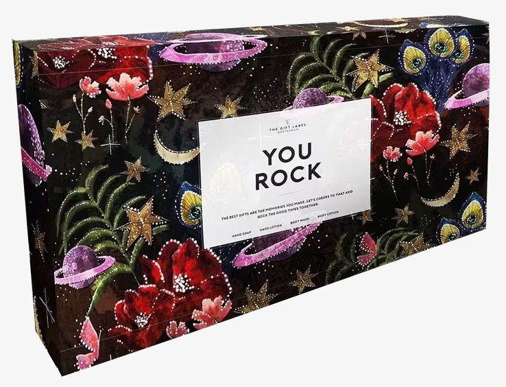 Gåvobox Deluxe Box från The Gift Label med färgstark design