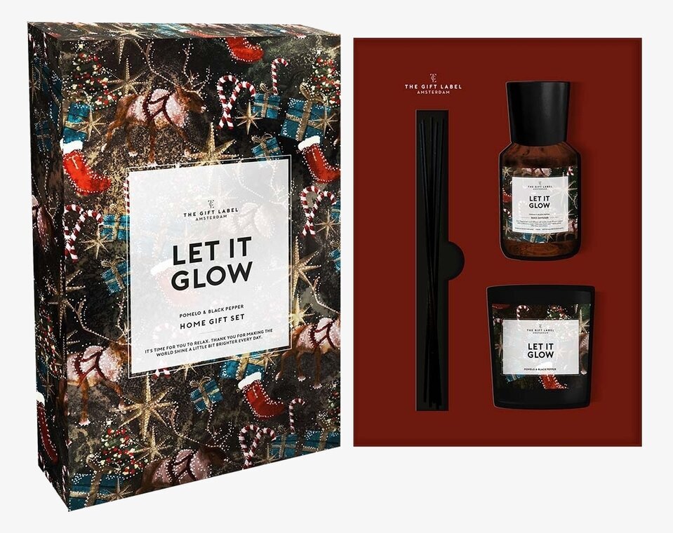 Gåvobox Home Set - Let It Glow från The Gift Label