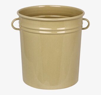 Bild av gul redskapsburk med tidlös och hållbar design