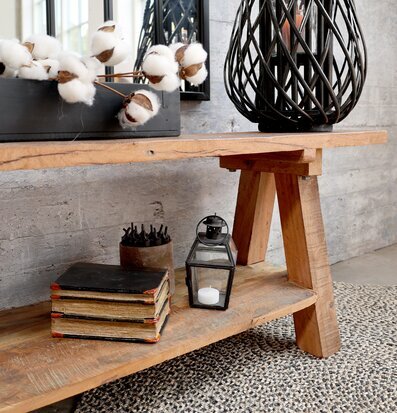 Bild av rustik och elegant interiör med vintage charm