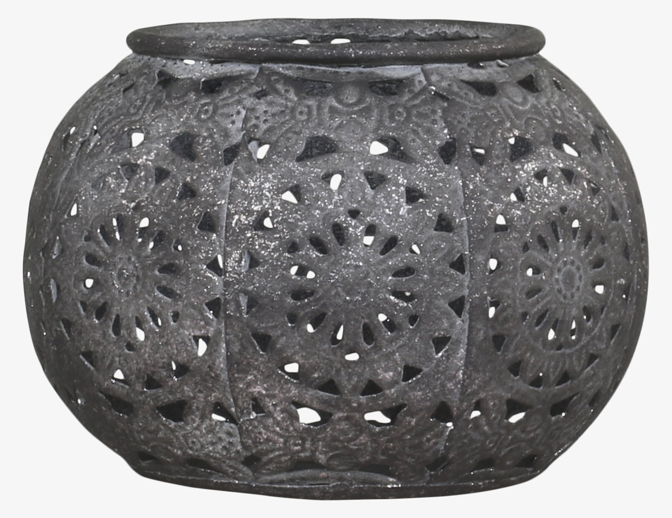 Ljuslykta Antique Zink Liten från Chic Antique i zink