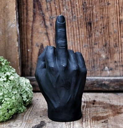 Bild av unik och provokativ inredningsdekoration