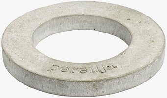 Bild av rund betongring för trädgårdsodling och design