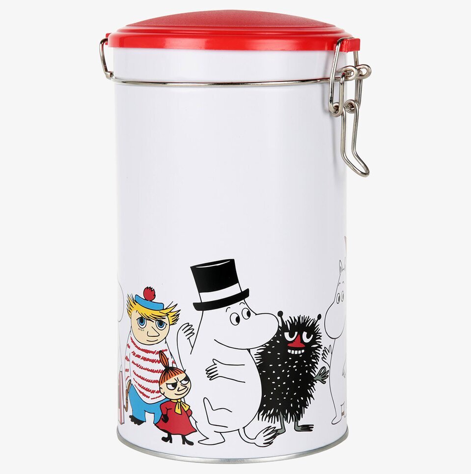 Plåtburk Kaffe Mumin från Moomin by Martinex med Muminmotiv