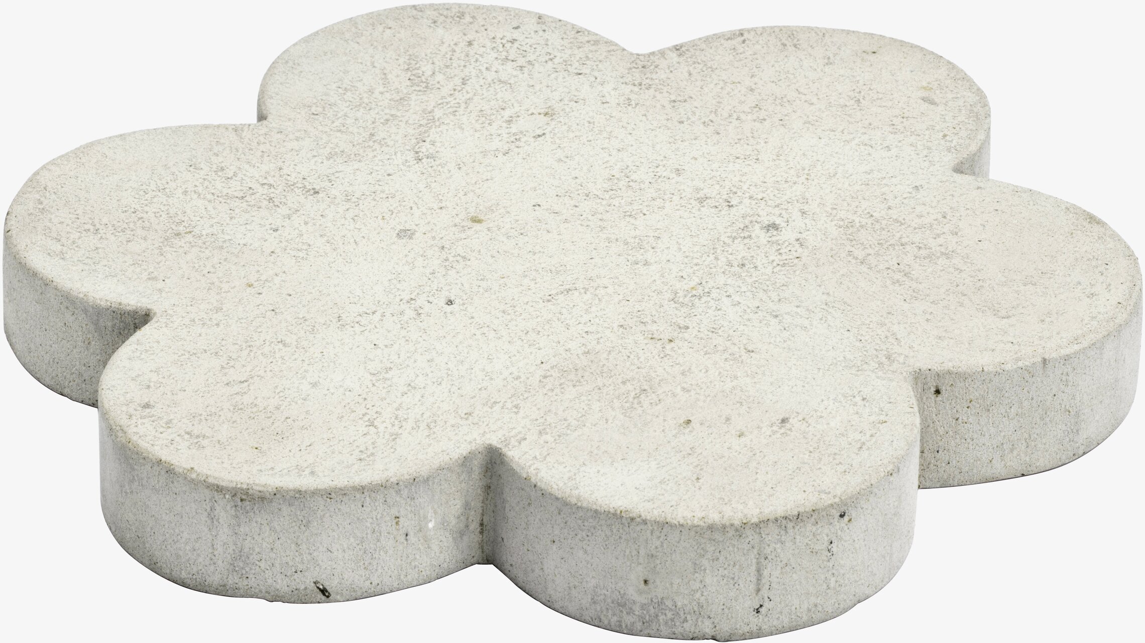 Bild av trampsten formad som blomma för trädgården