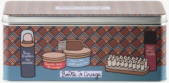 Bild av stilfull plåtburk för skovårdsprodukter