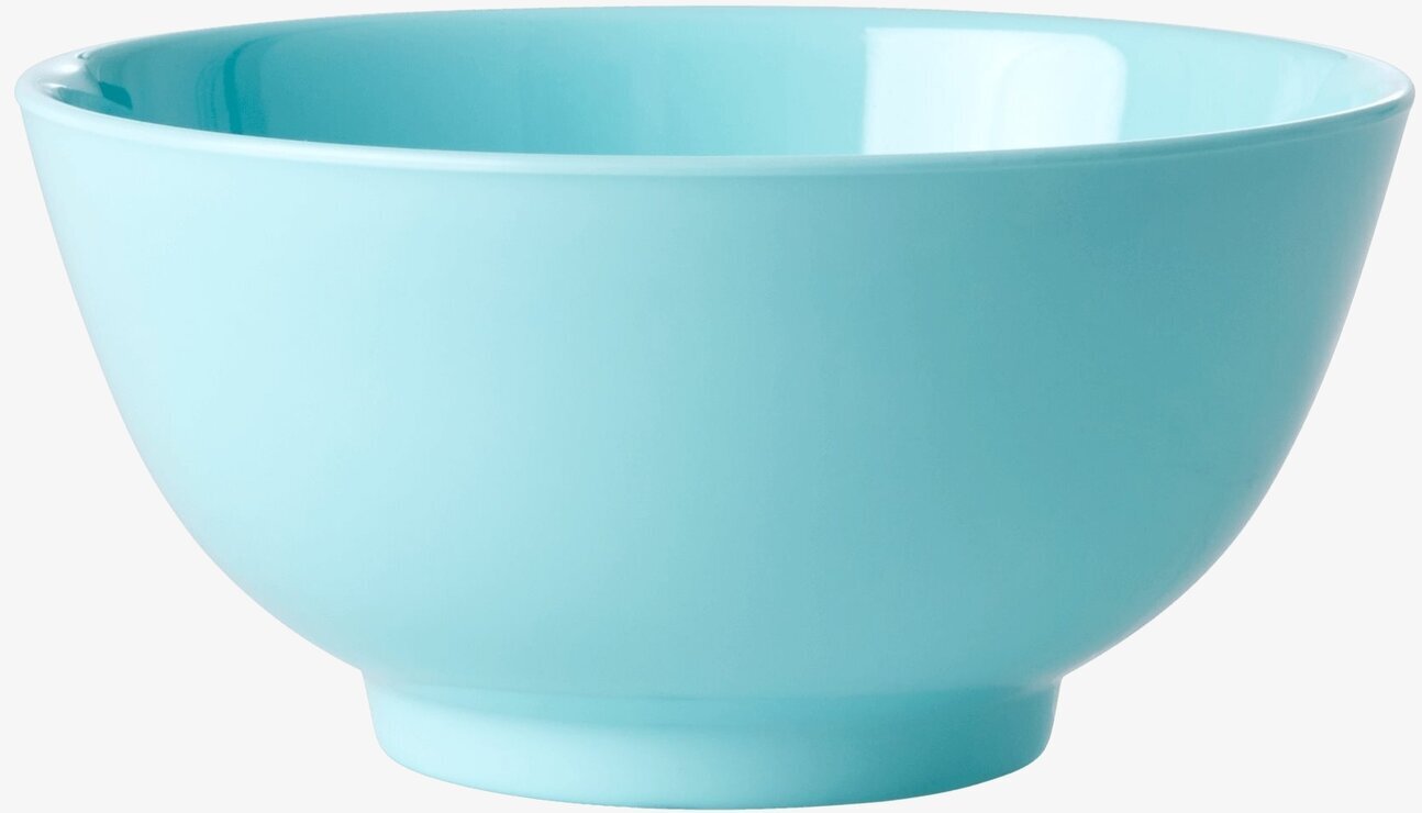 Skål Melamin Mellan från Rice i ljusblått, stilren design