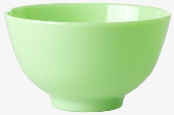 Bild av liten grön melaminskål för vardagsbruk