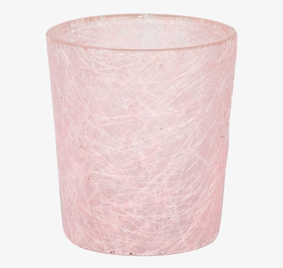 Glasfiberlykta Blekrosa från Dixie i cylinderformad design