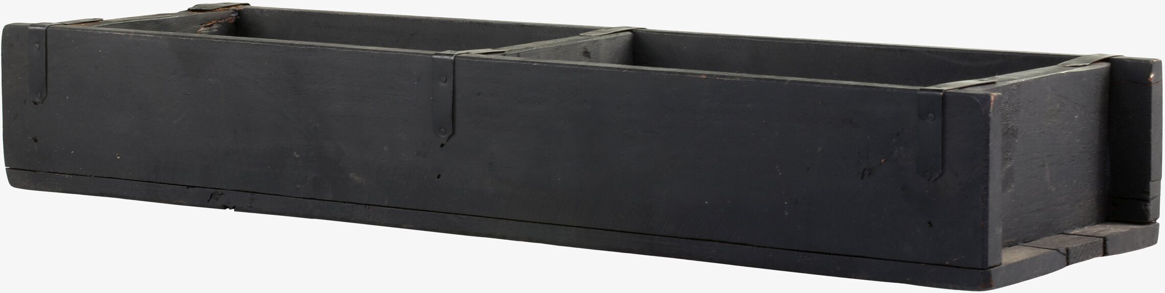 Murstensform Antik Svart - Trälåda från Chic Antique