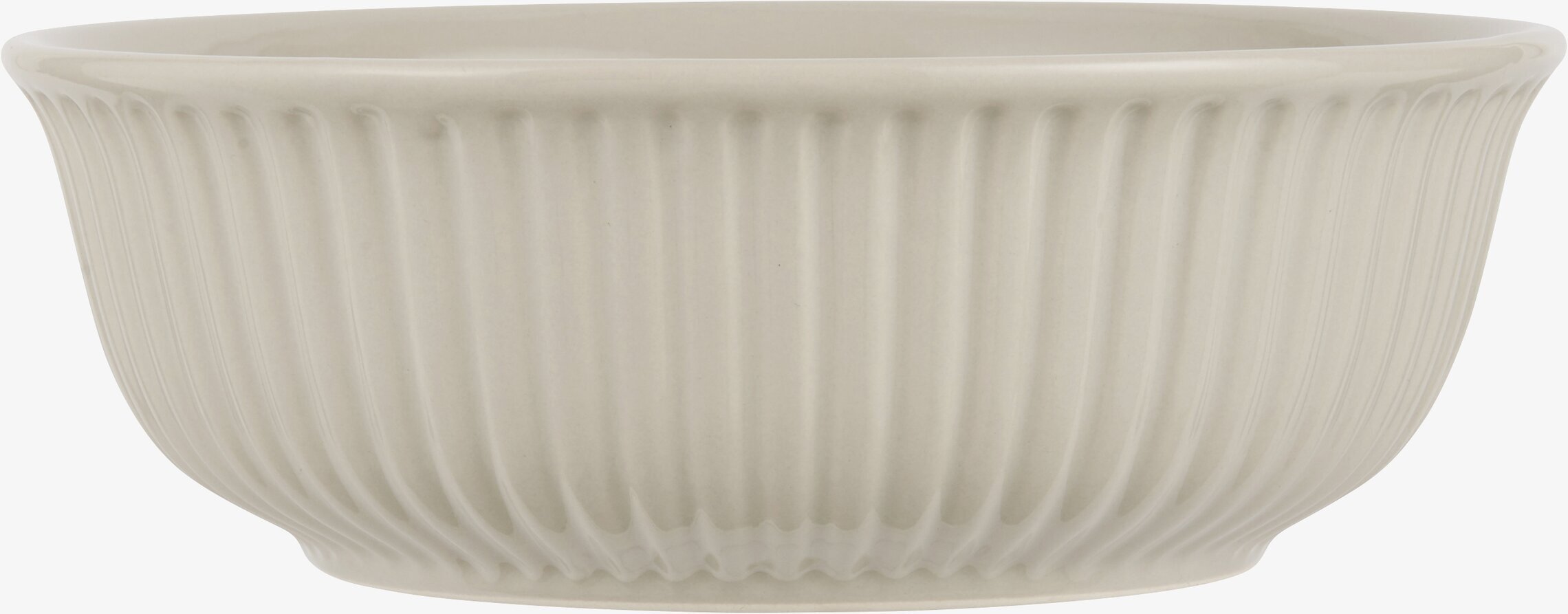 Serveringsskål Mynte Stor - Latte från IB Laursen i keramik