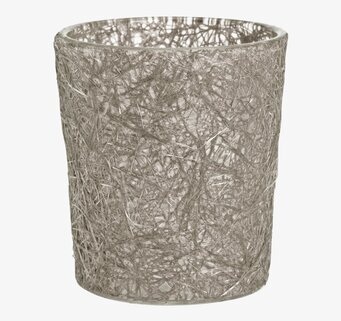 Bild av elegant glasfiberlykta i grått med unik design