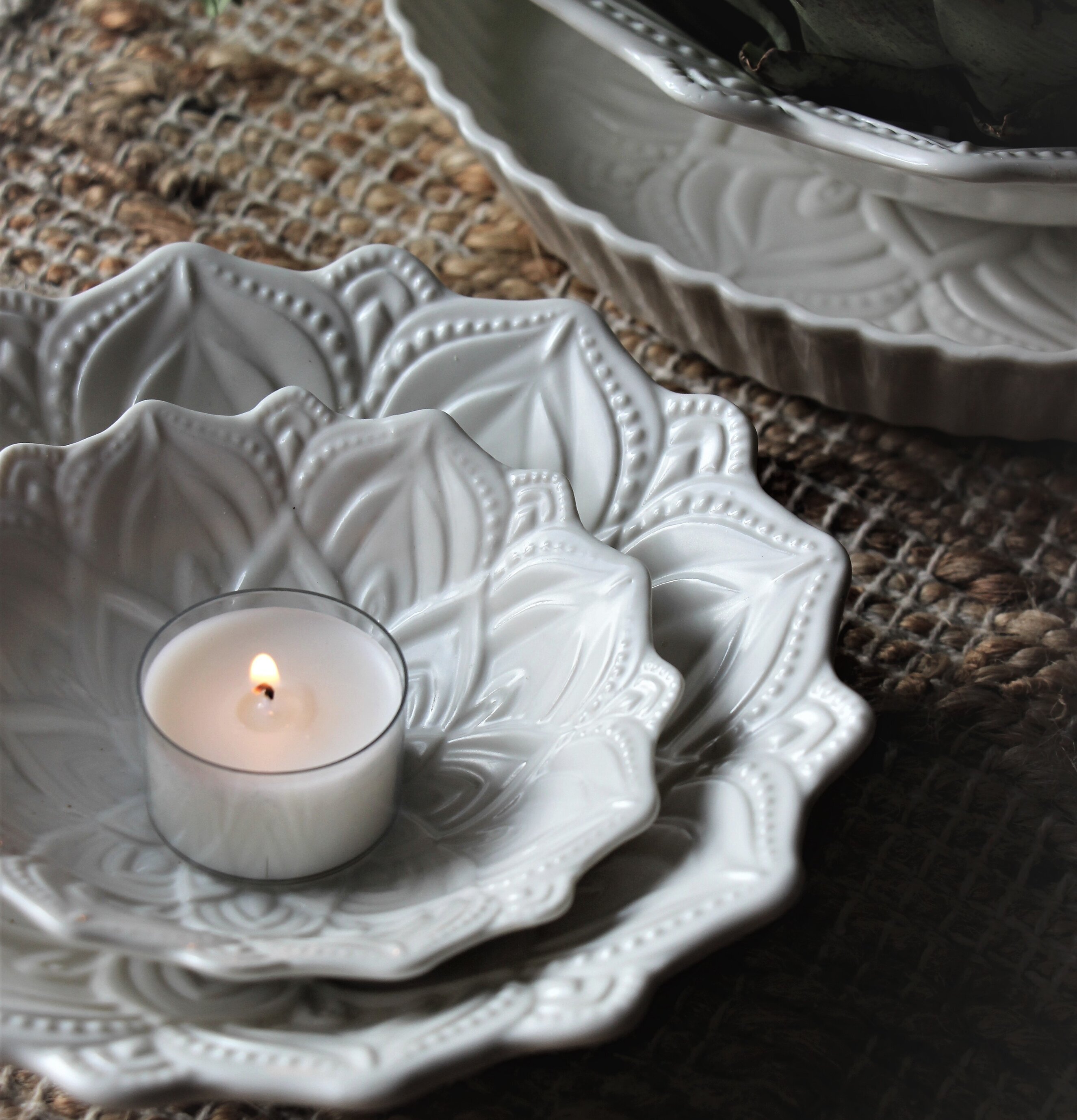 Skål Mandala Medium från Majas Cottage med mandalamönster