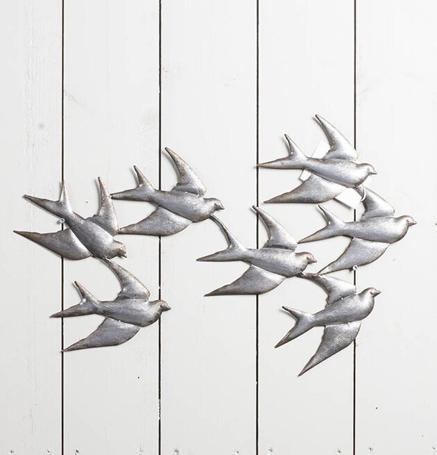 Foto av stilren och minimalistisk väggdekoration