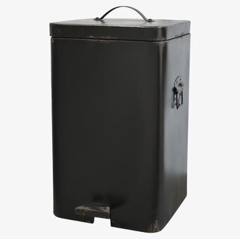 Bild av pedalhink i antiksvart med rustik design