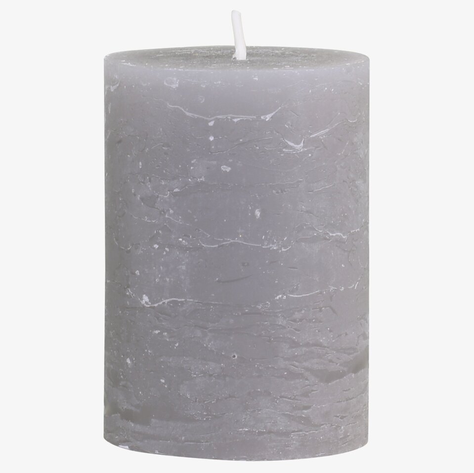 Blockljus Rustik Fransk Grå 40 Tim från Chic Antique