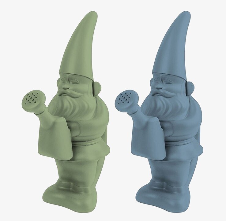 Vattenkanna Trädgårdstomte från Gardenlife i grön och blå