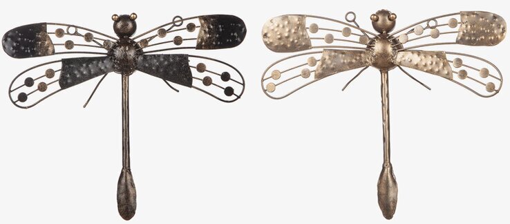 Trollslända Vägg Hamrad Plåt - Liten från Different Design