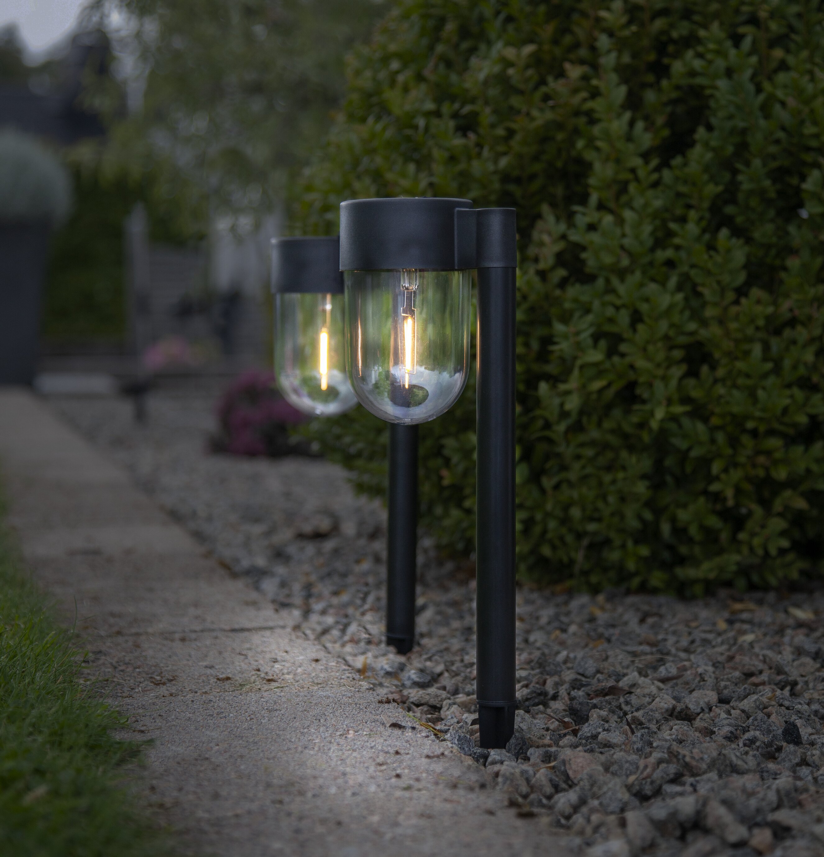 Solcellsbelysning Cupola 2-Pack från Star Trading i trädgård