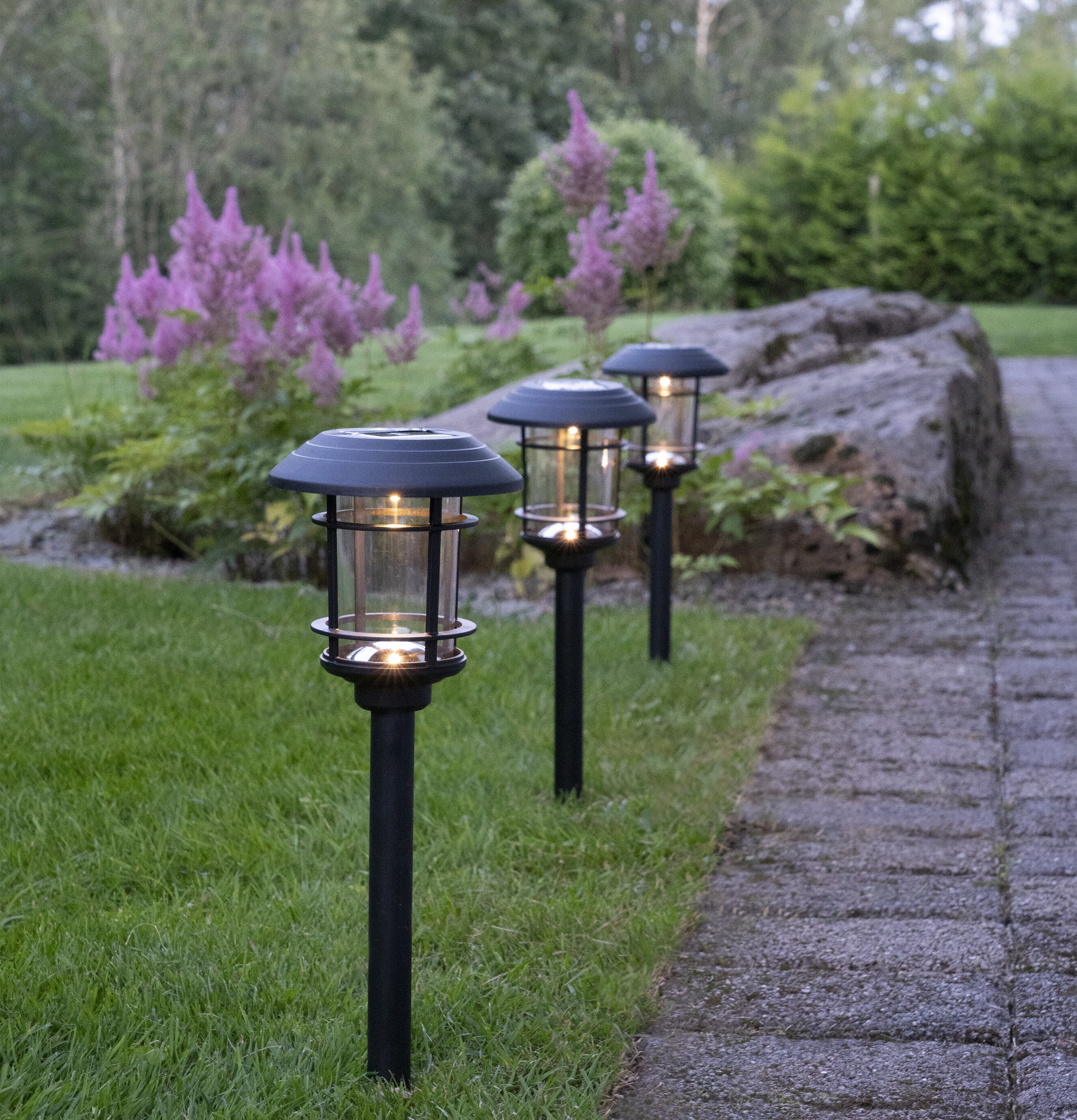 Solcellsbelysning Fride 3-Pack från Star Trading i trädgård