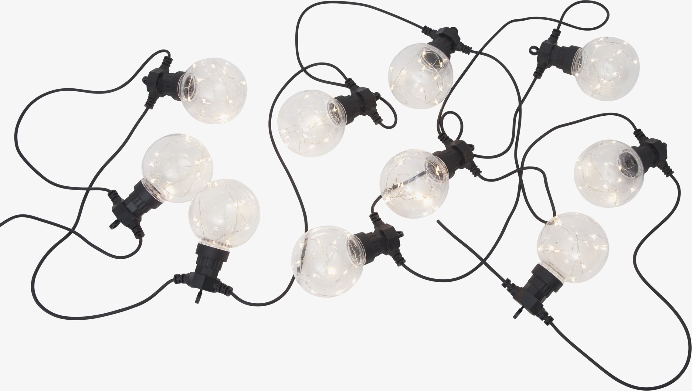 Ljusslinga Big Circus från Star Trading med varmvitt LED-ljus