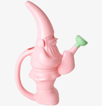 Bild av unik och färgglad vattenkanna i tomtedesign