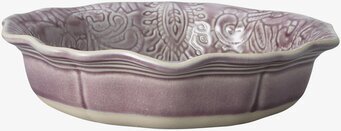 Bild av lavendellila keramikskål med arabeskmönster
