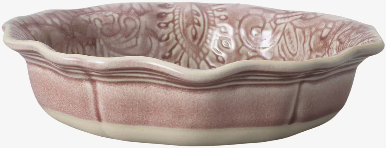 Skål Arabesque Old Rose från Sthål med intrikata mönster
